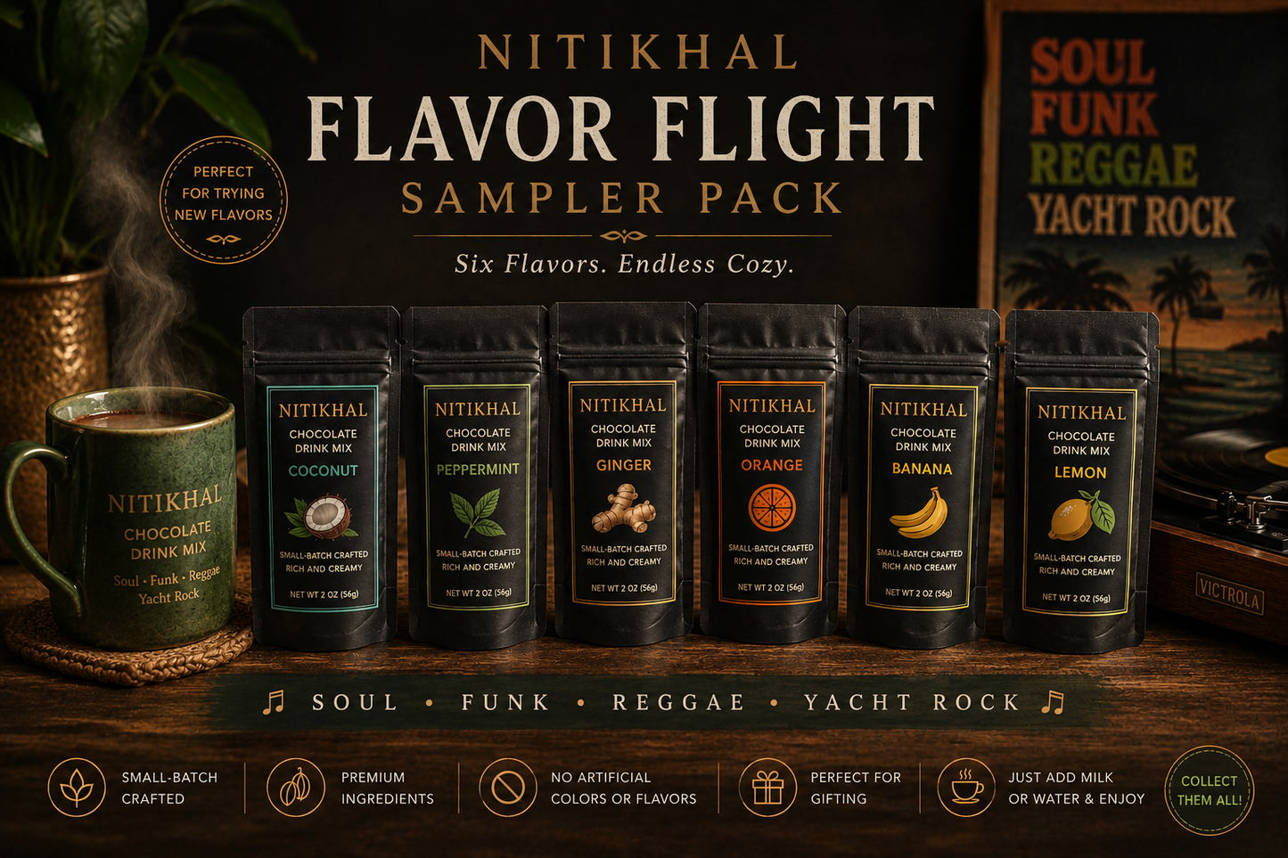 Flavor Flight Sampler Pack of Six