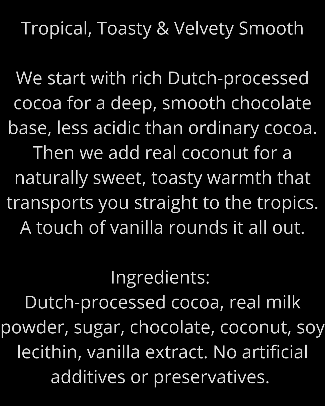 Coconut Blend