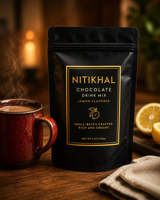 Nitikhal Flavored Chocolate Drink Mix - Lemon